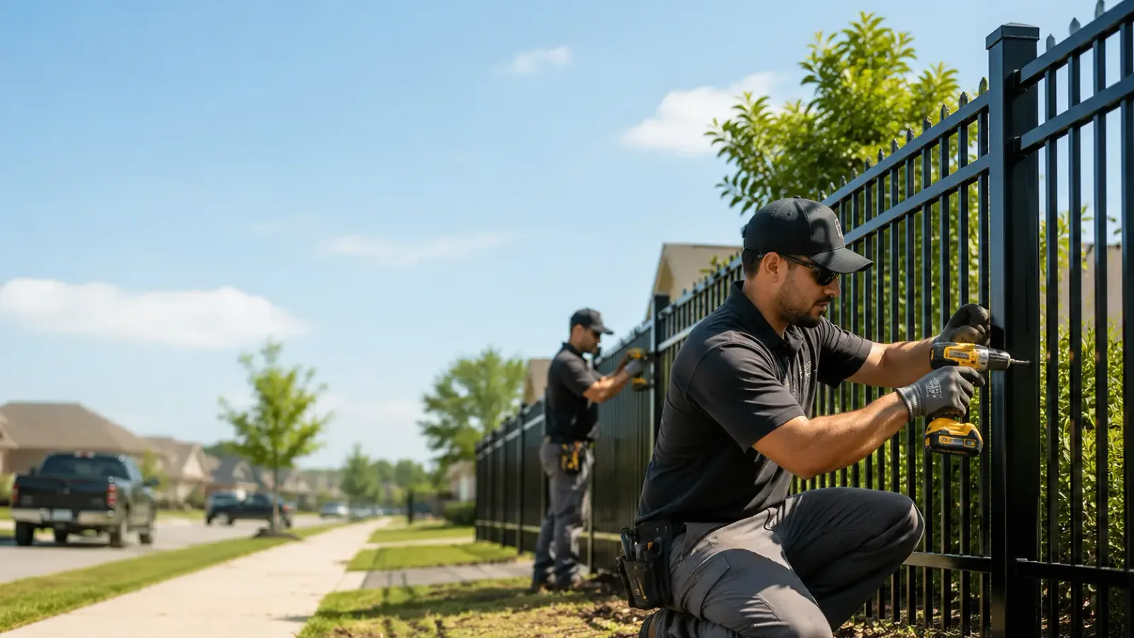 Metal Fence Installation in Mullin, TX